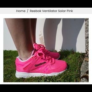 Pink Reebok Ventilators Women’s Size 81/2